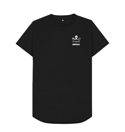 Black Printed T-shirt Front