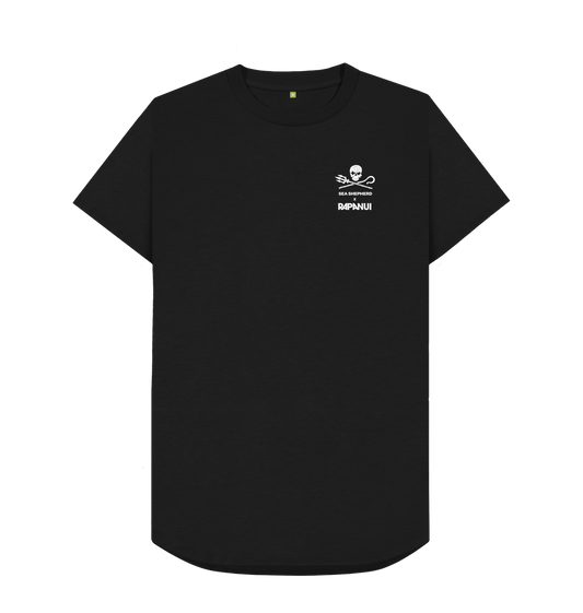 Black Printed T-shirt Front