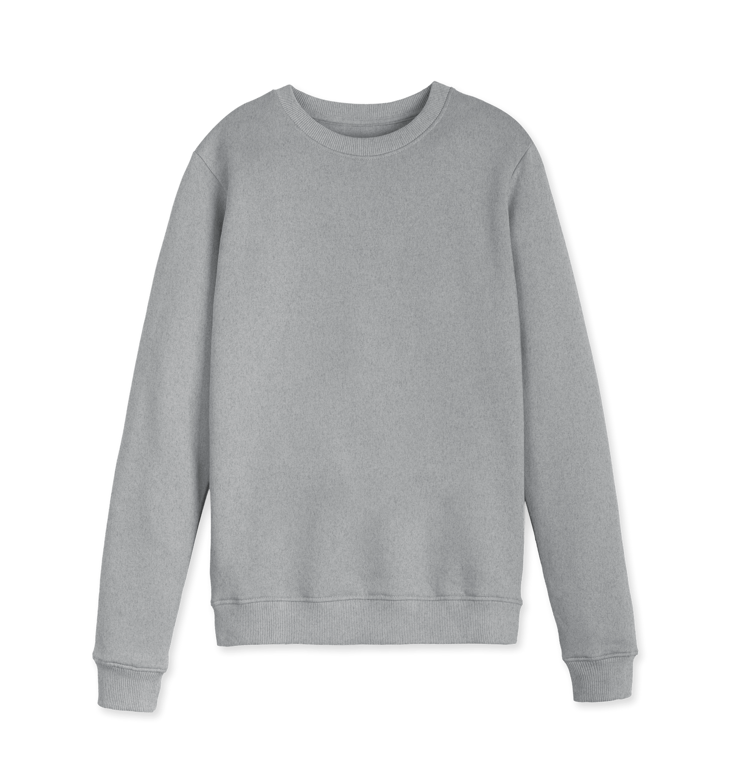 Light Heather Printed Sweater Front