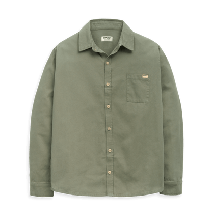 Olive Shirts & Tops Front