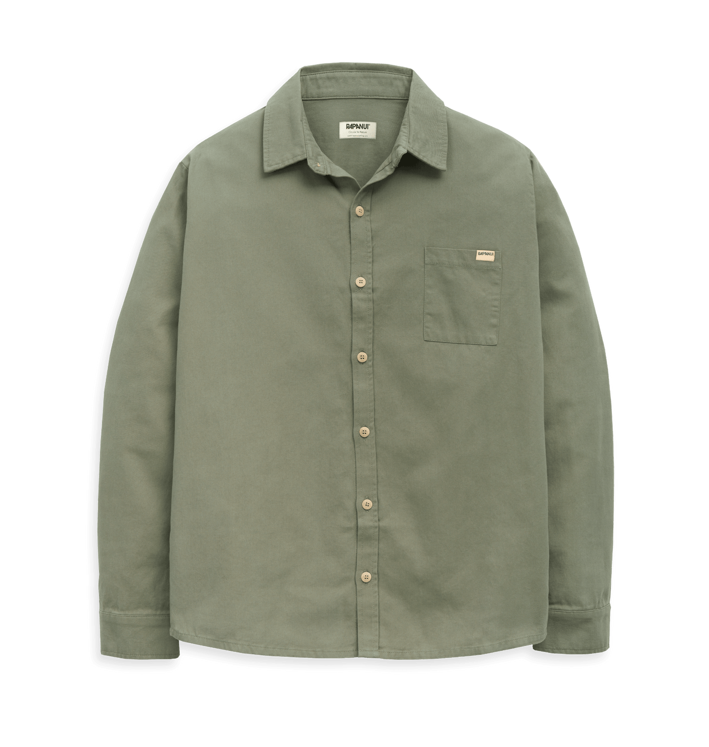 Olive Shirts & Tops Front