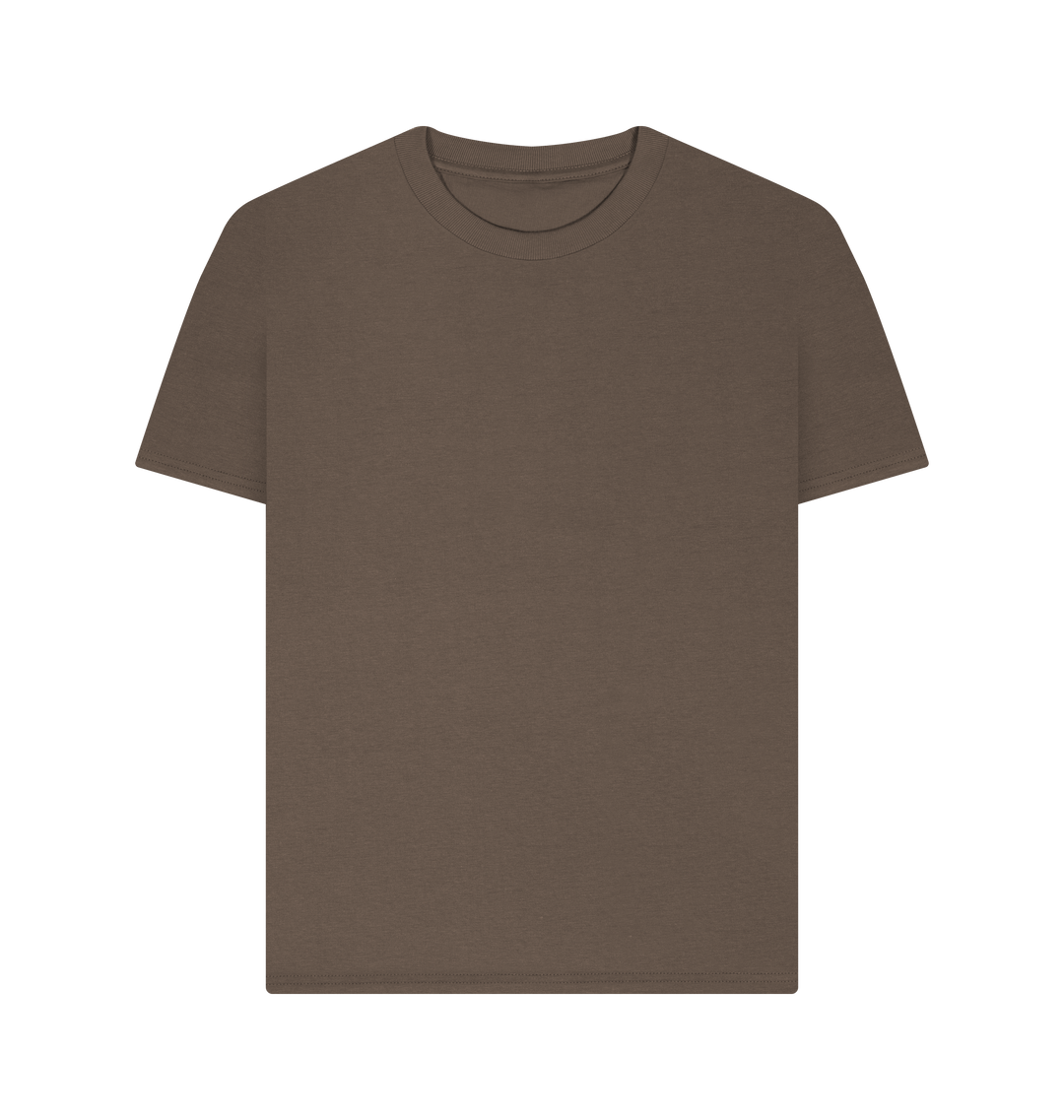 Chocolate Printed T-shirt Front