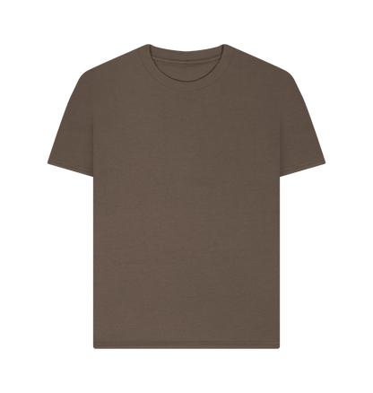 Chocolate Printed T-shirt Front