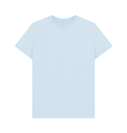 Sky Blue Printed T-shirt