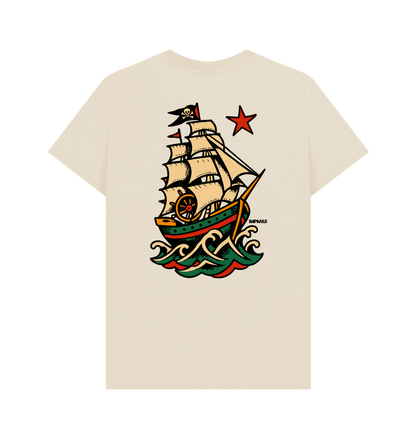 Oat Printed T-shirt Back