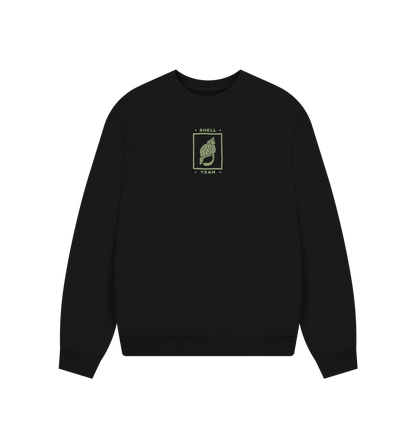 Black Printed Sweater