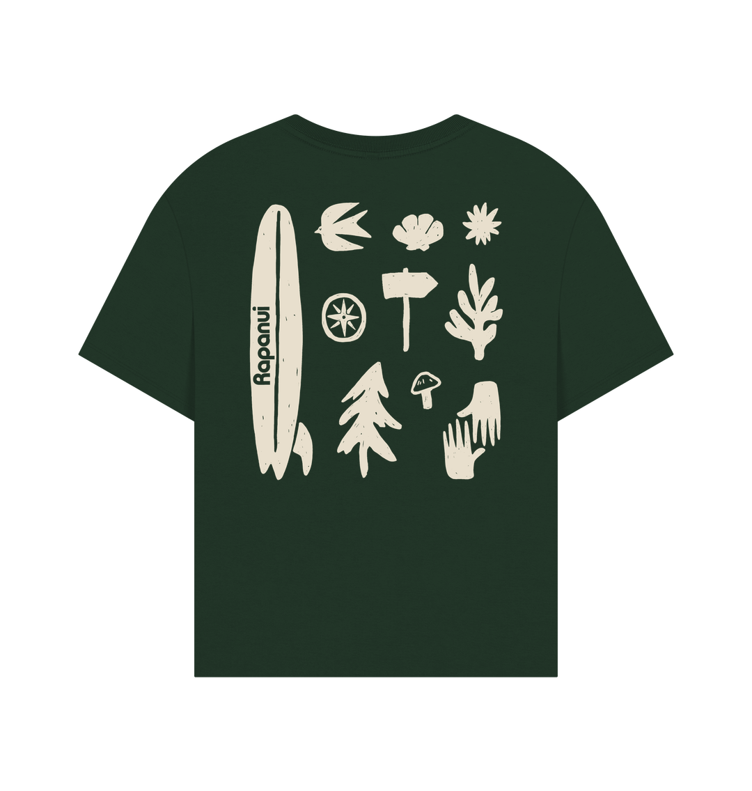 Evergreen Printed T-shirt Back