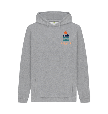 Light Heather Printed Hoody Front