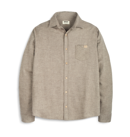 Driftwood Herringbone Shirts & Tops Front