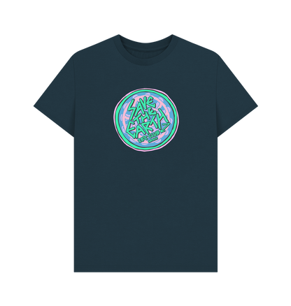 Denim Blue Printed T-shirt