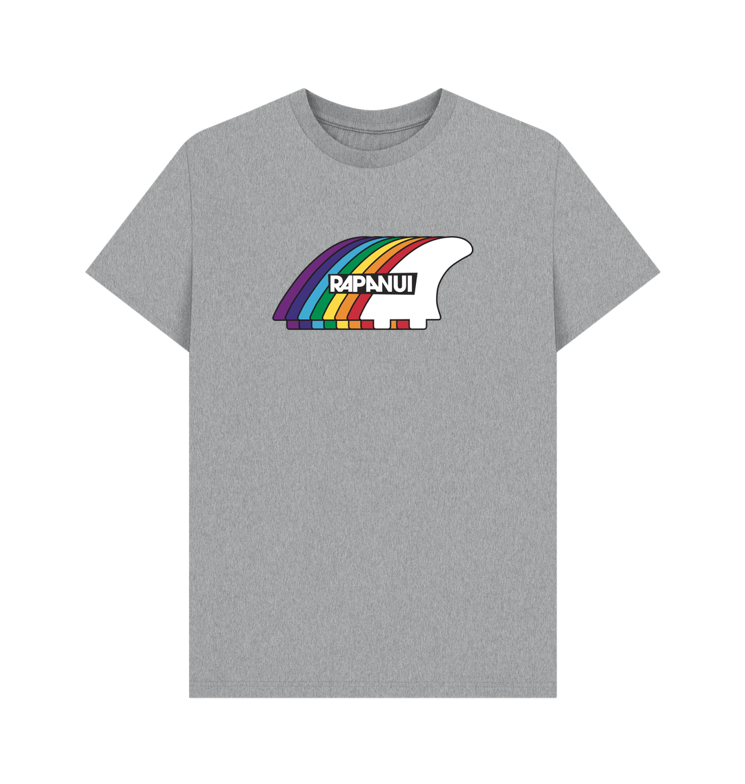 Athletic Grey Printed T-shirt