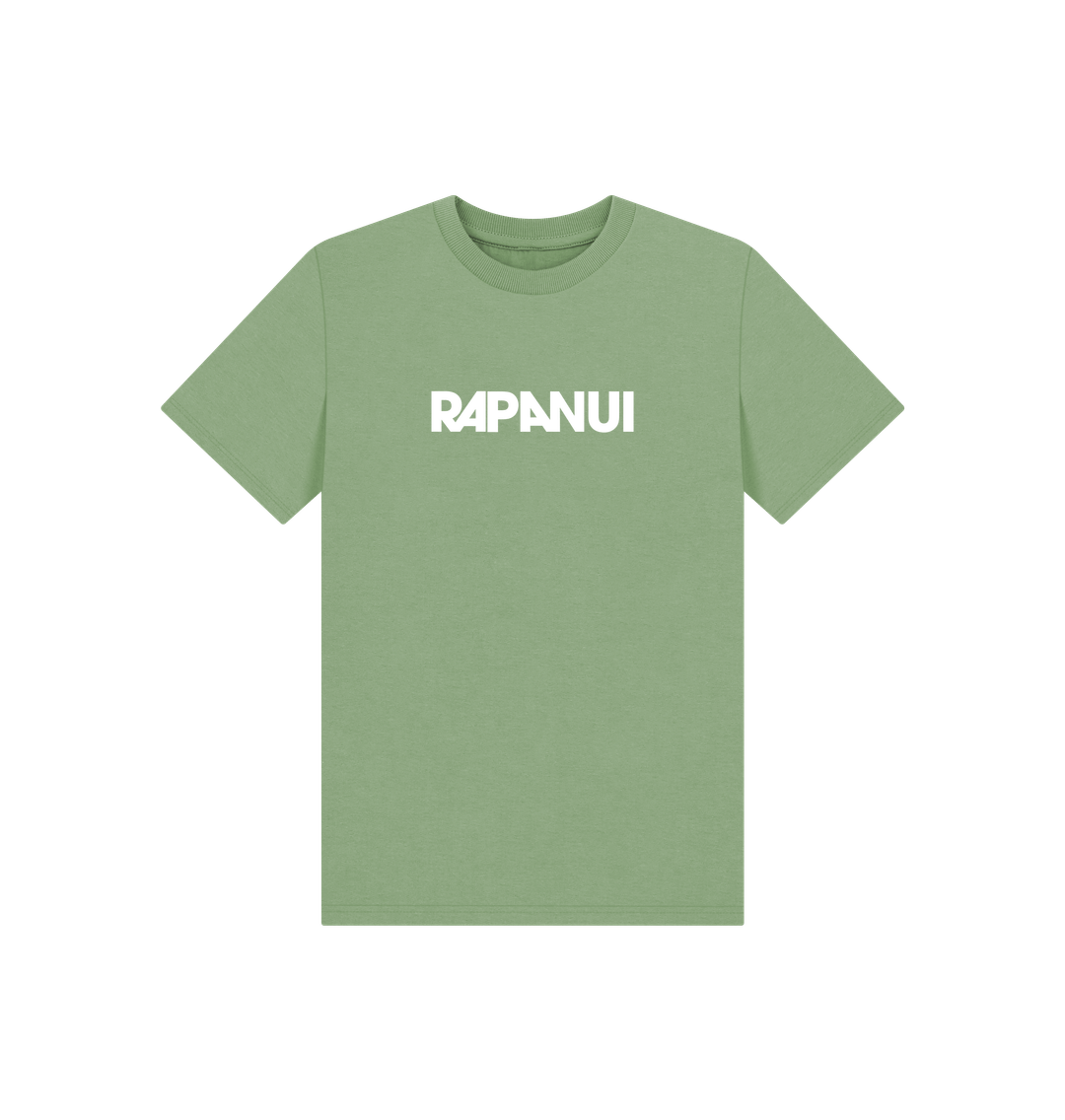 Sage Printed Kids T-Shirt Front
