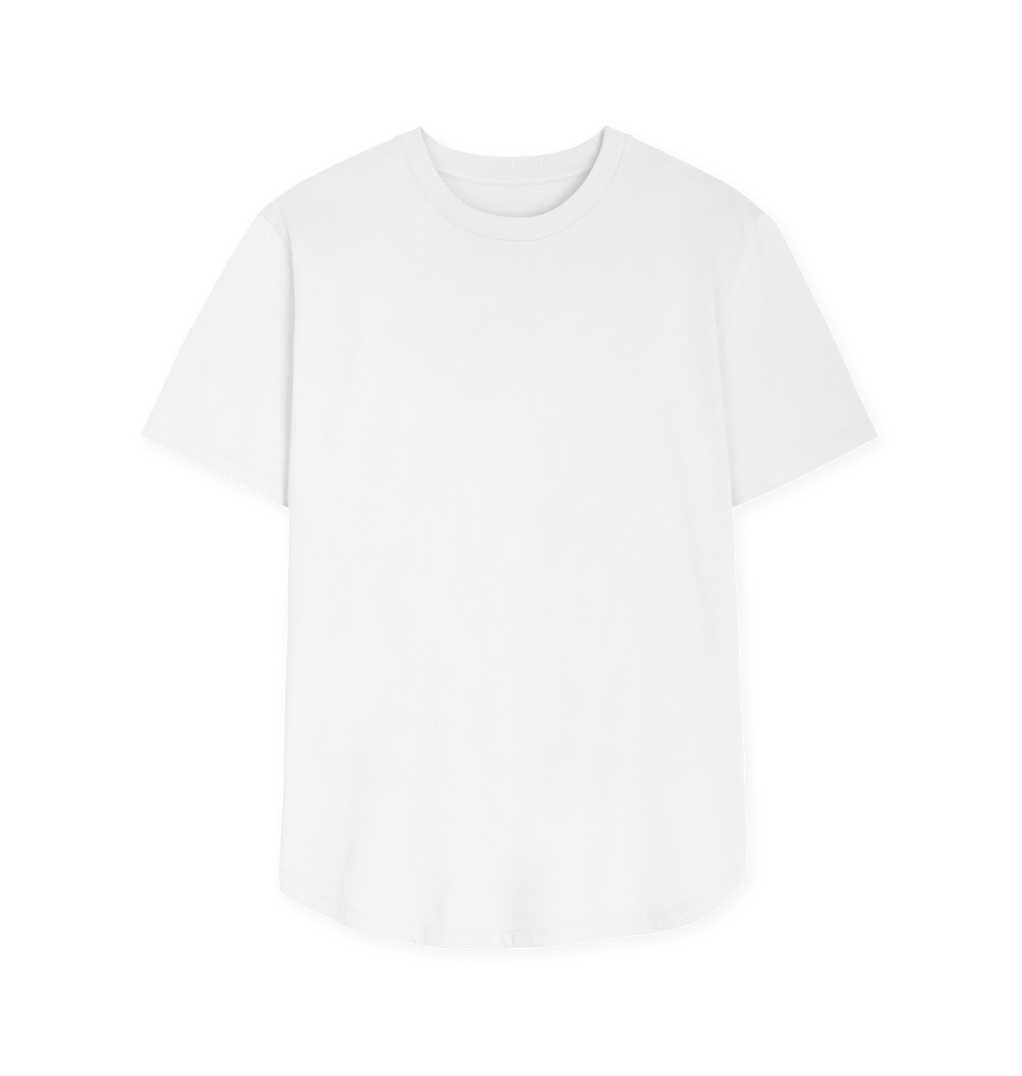 White Printed T-shirt Front