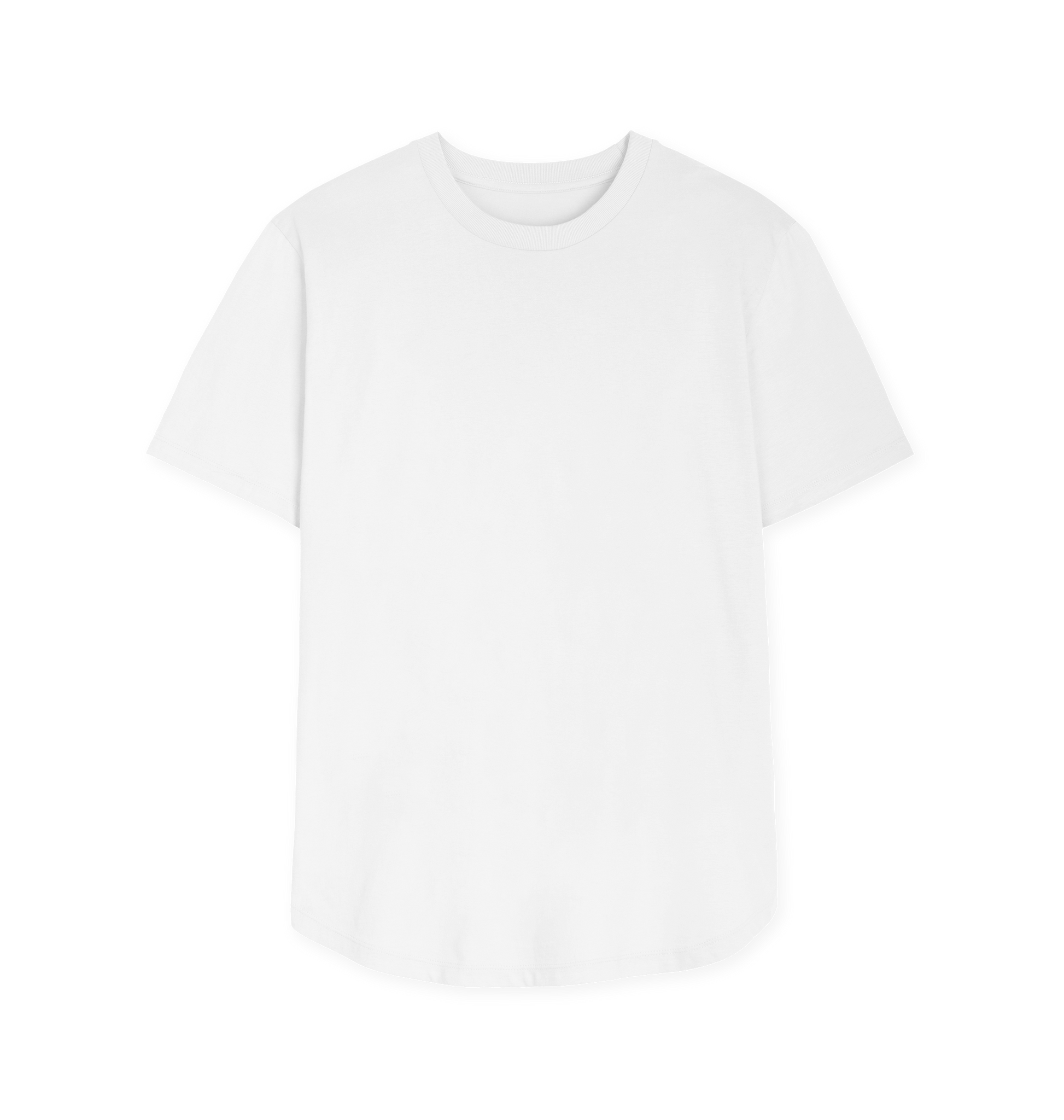 White Printed T-shirt Front