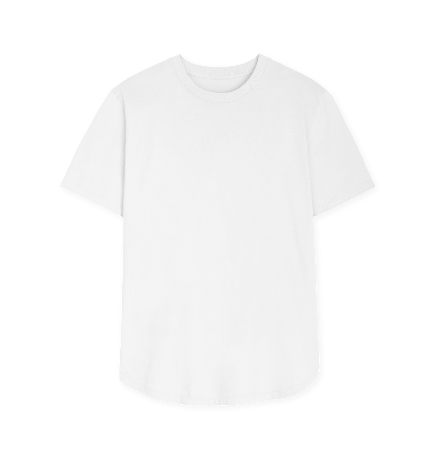 White Printed T-shirt Front