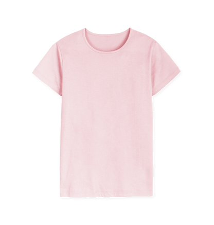 Pink Printed T-shirt Front
