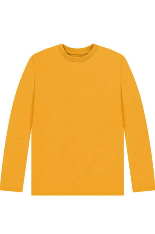 Mustard Printed Kids T-Shirt