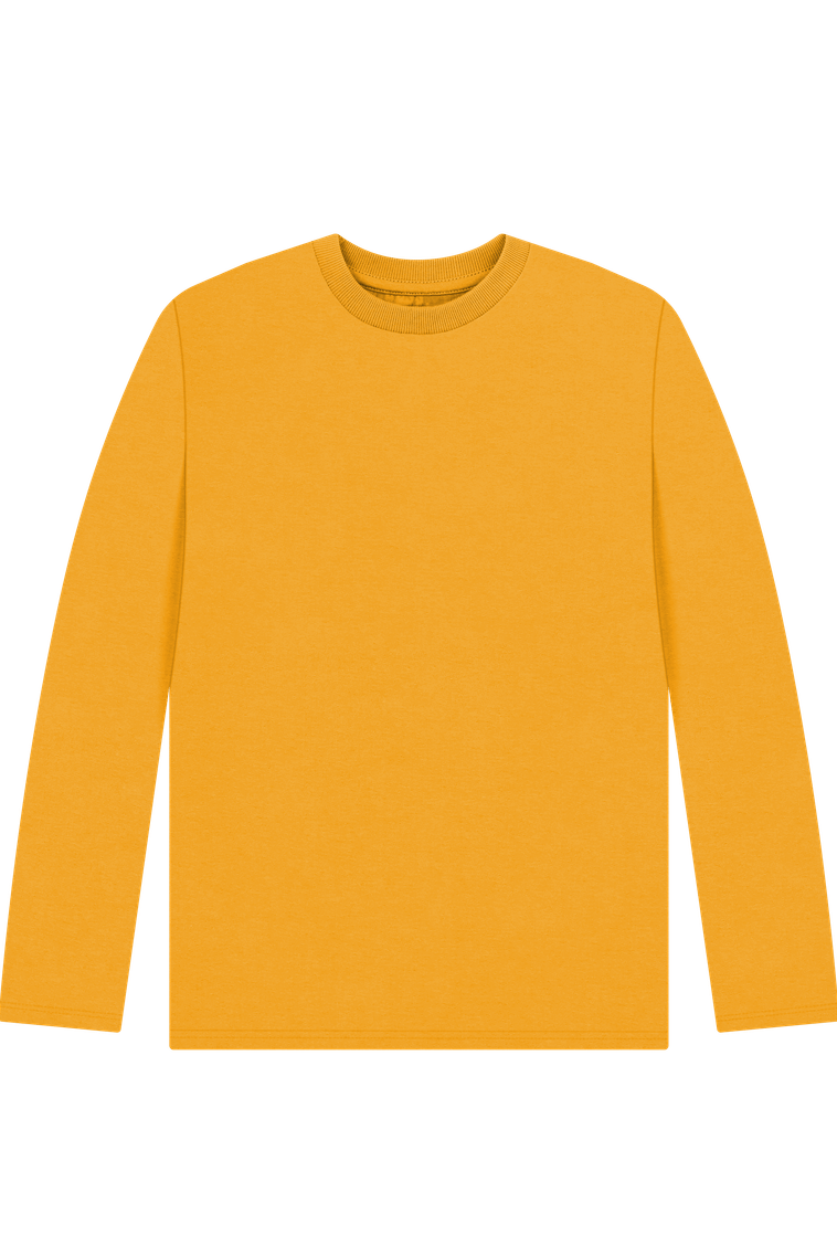 Mustard Printed Kids T-Shirt