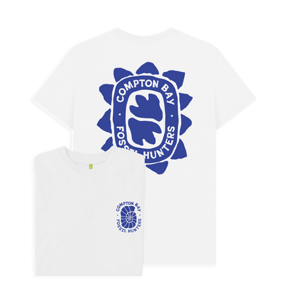 White Printed T-shirt Front