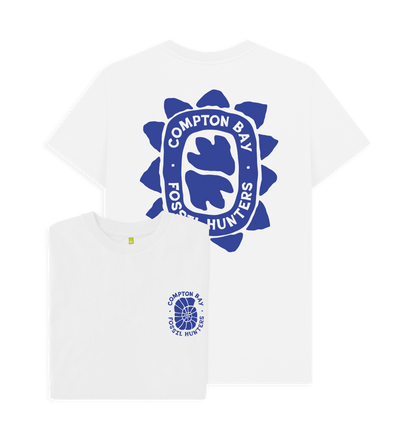 White Printed T-shirt Front