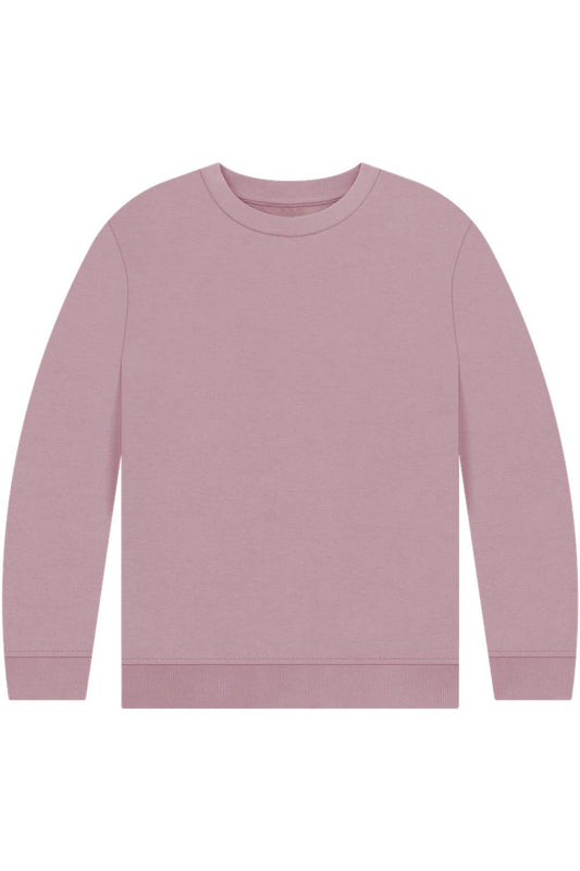 Mauve Printed Kids Jumper