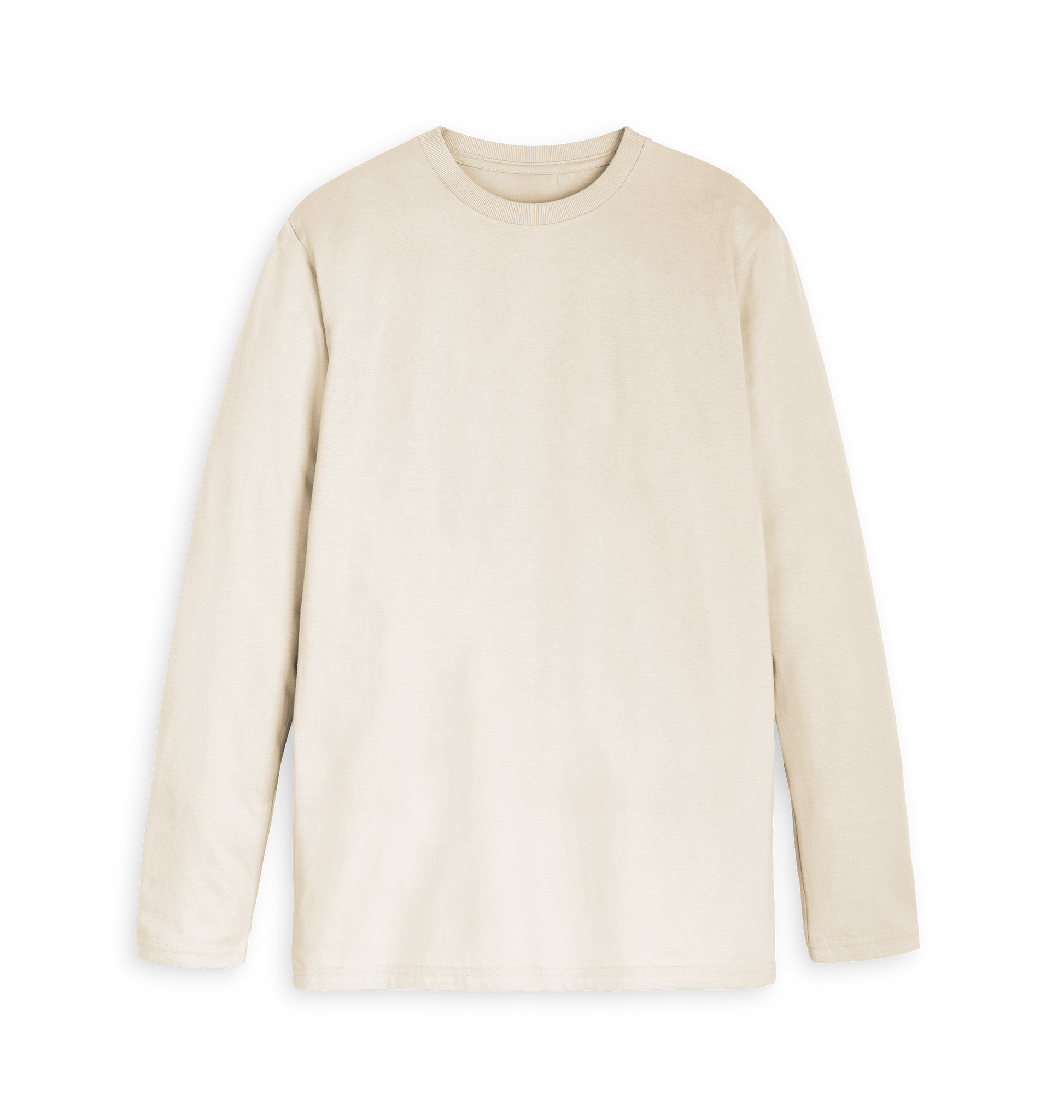 Oat Printed Long Sleeve T Shirt Front