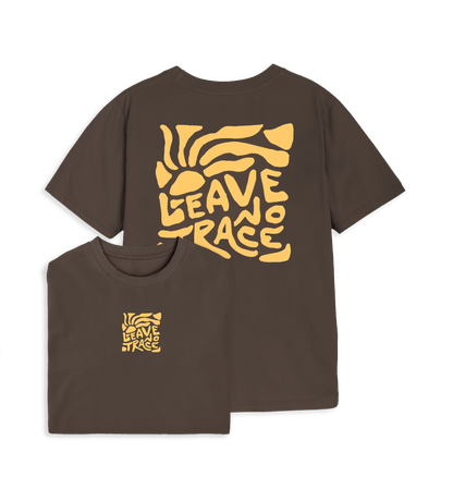 Chocolate Printed T-shirt Front