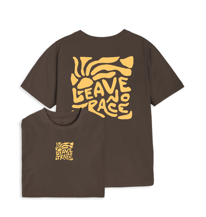 Chocolate Printed T-shirt Front