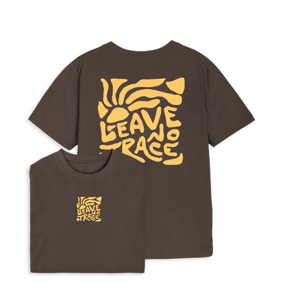 Chocolate Printed T-shirt Front