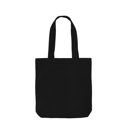 Black Printed Bag Front