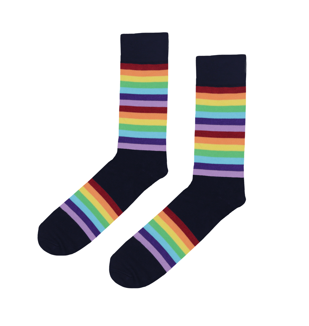 Rainbow Socks Front