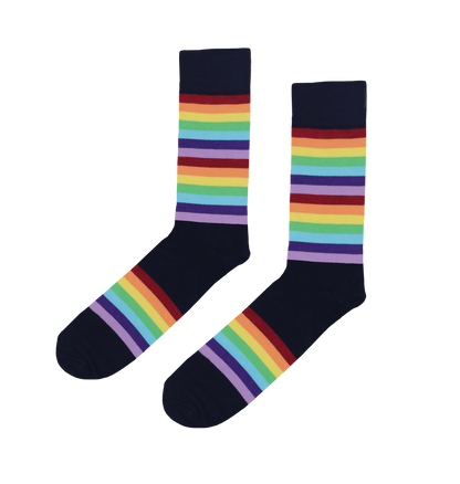Rainbow Socks Front
