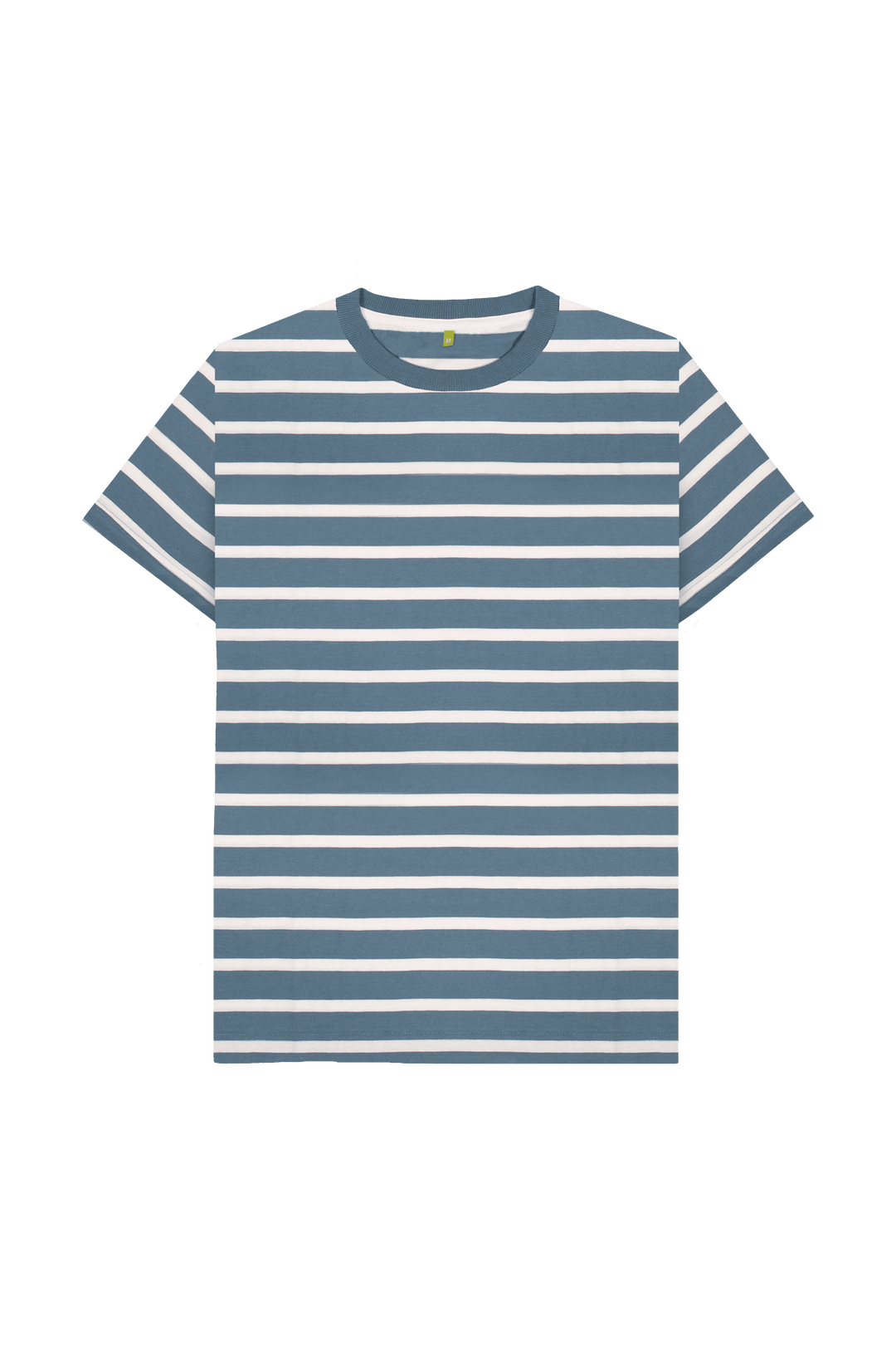 Blue Stripes Printed Premium T-Shirt
