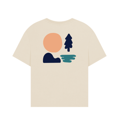 Oat Printed T-shirt Back