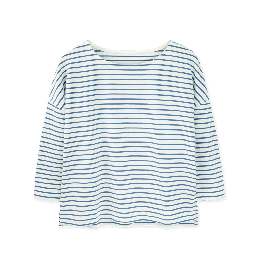 Solent Stripes Printed T-shirt Front