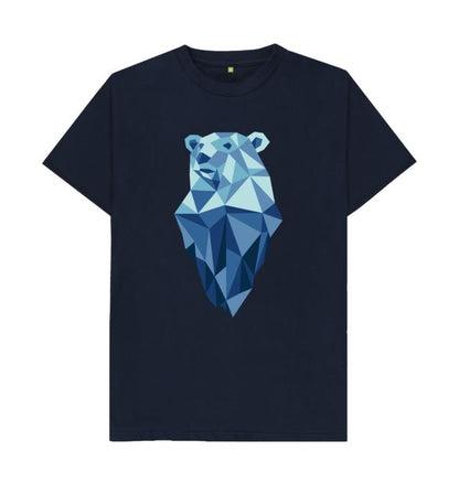 Navy Blue Printed T-shirt