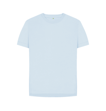 Sky Blue Printed T-shirt Front