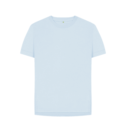 Sky Blue Printed T-shirt Front