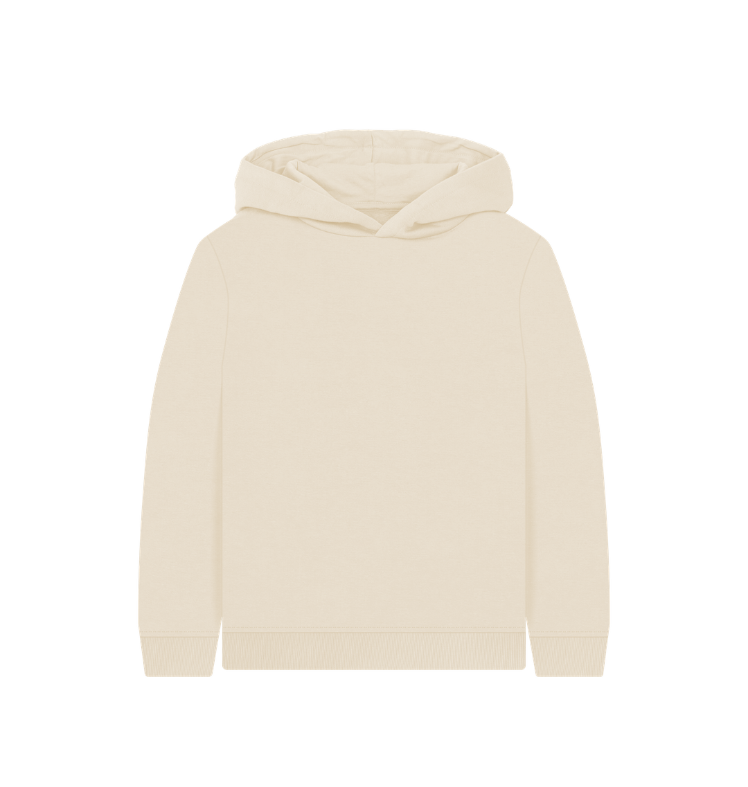 Oat Printed Kids Hoodie Front