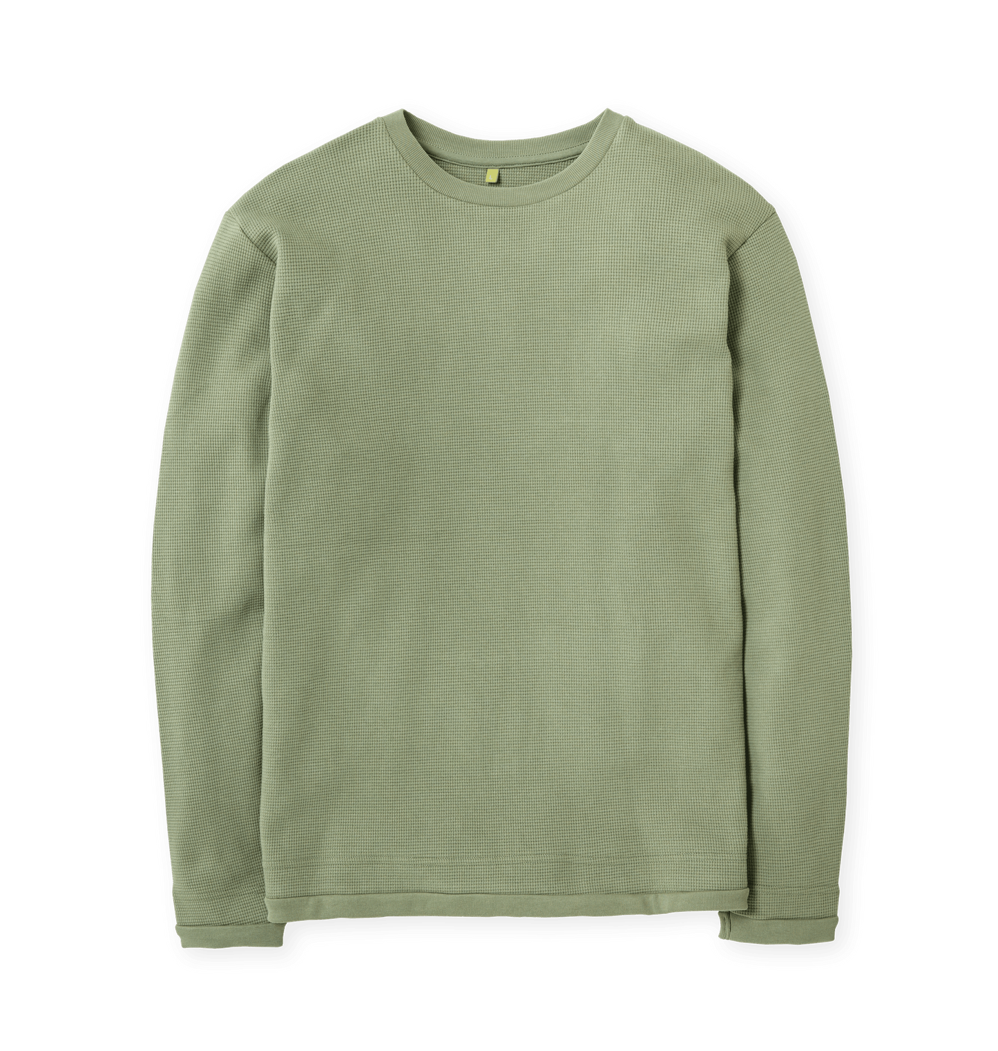 Sage Waffle Jumper Front