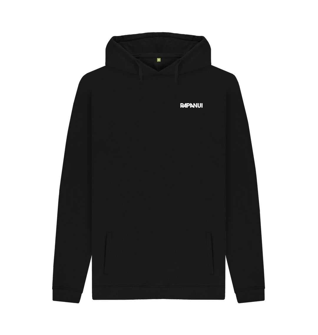 Black Printed Hoody