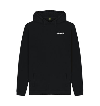 Black Printed Hoody