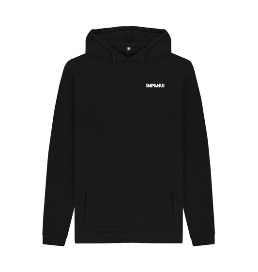 Black Printed Hoody