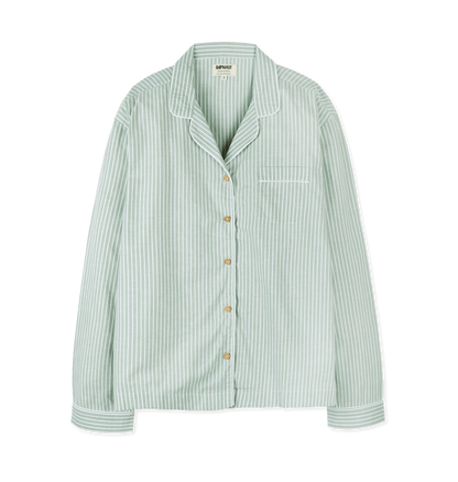Sage Stripes Shirts & Tops Front