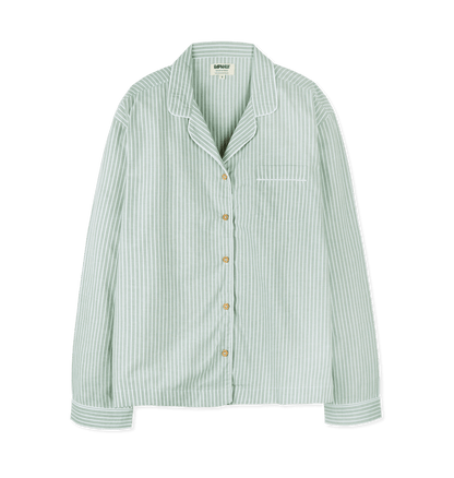 Sage Stripes Shirts & Tops Front