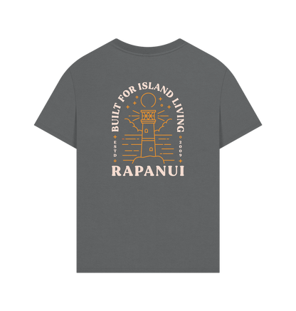 Slate Grey Printed T-shirt Back