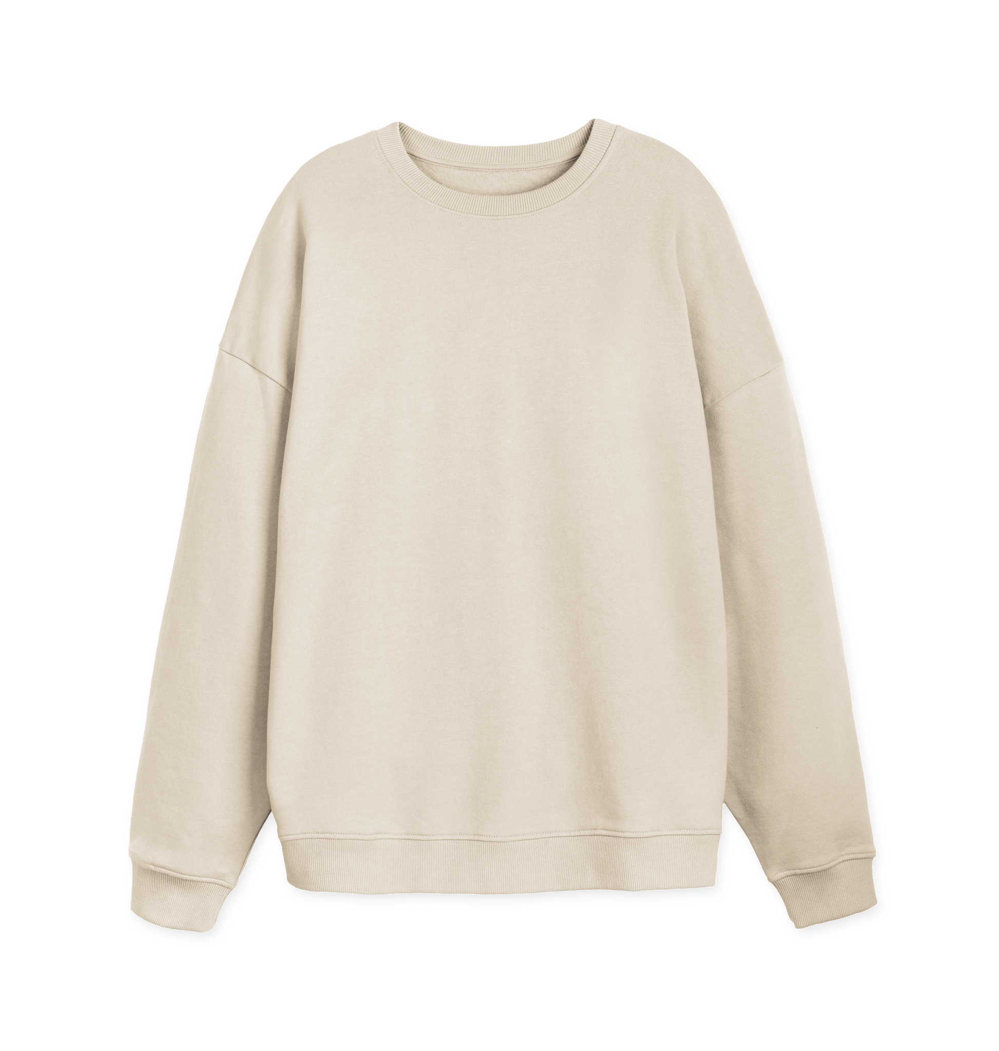 Oat Printed Sweater Front