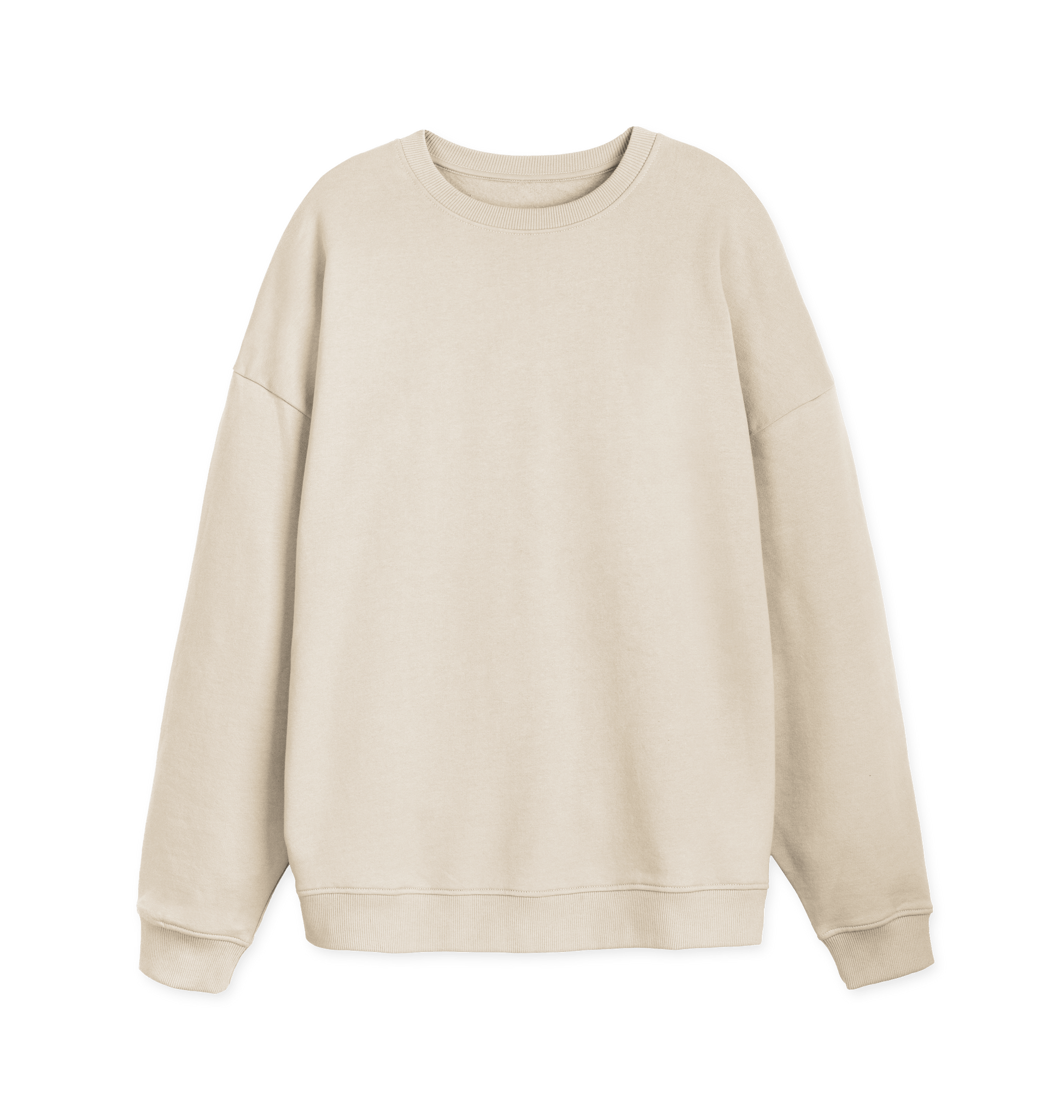 Oat Printed Sweater Front