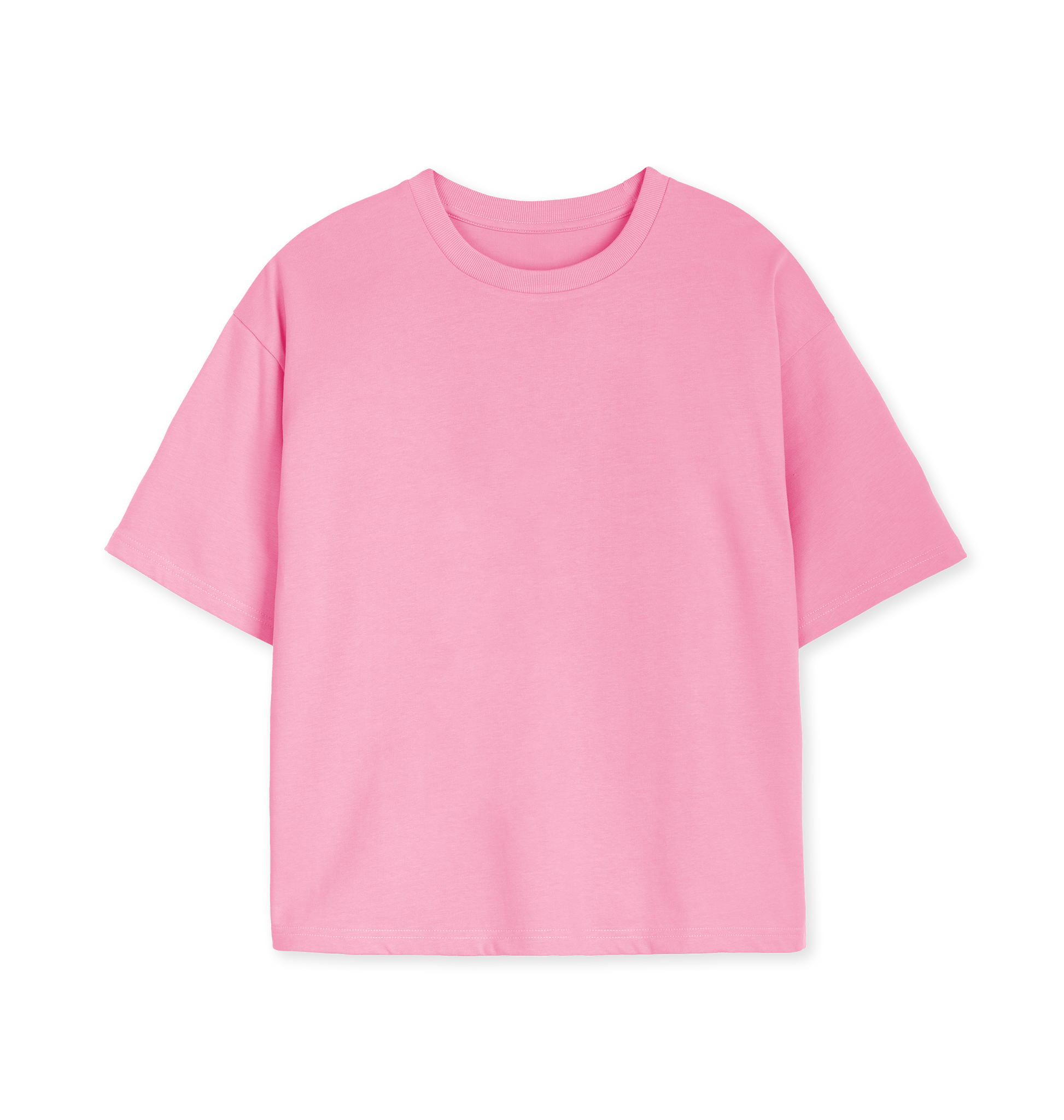 Rose Pink Printed T-shirt Front