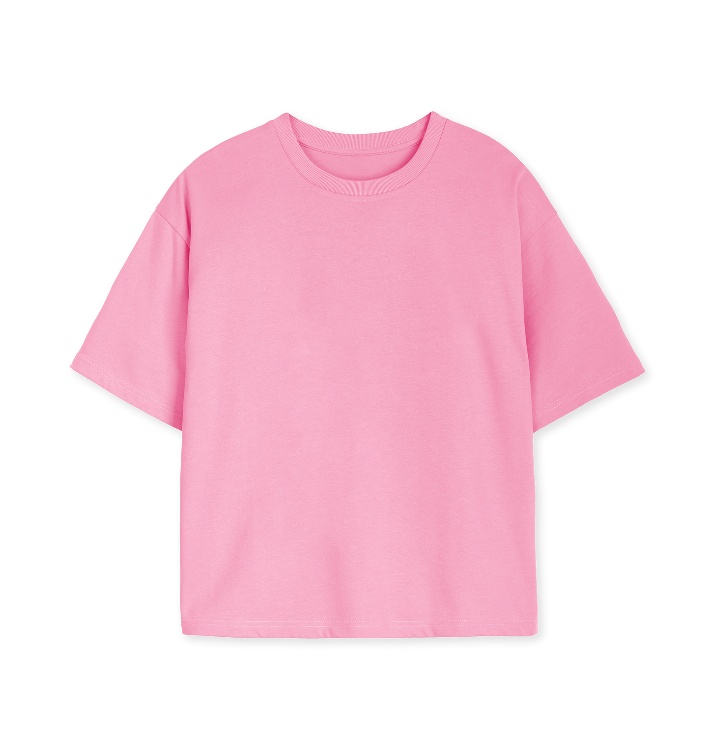 Rose Pink Printed T-shirt Front